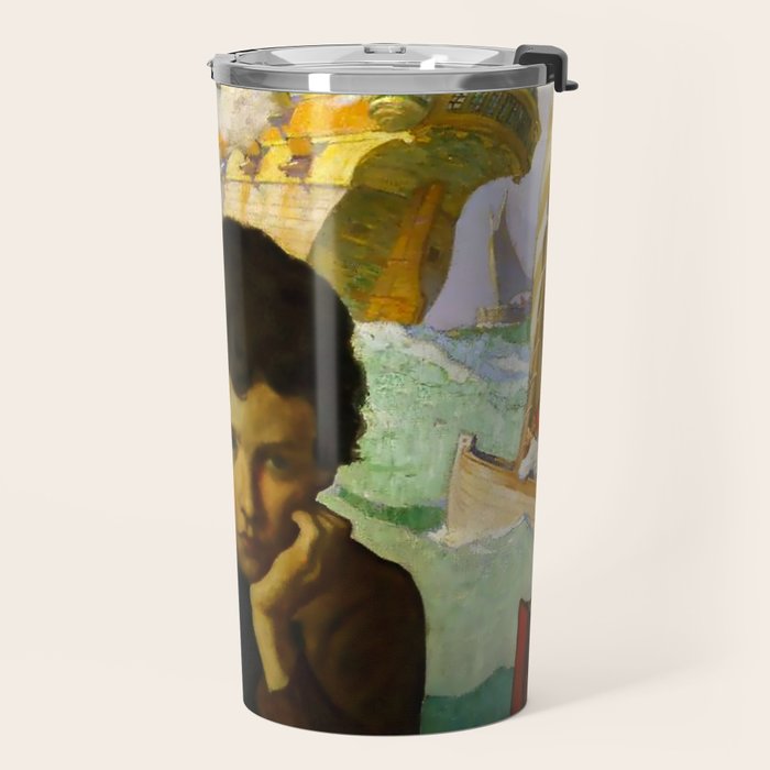 âPirate Dreamsâ by NC Wyeth Travel Mug Gallery Image 2