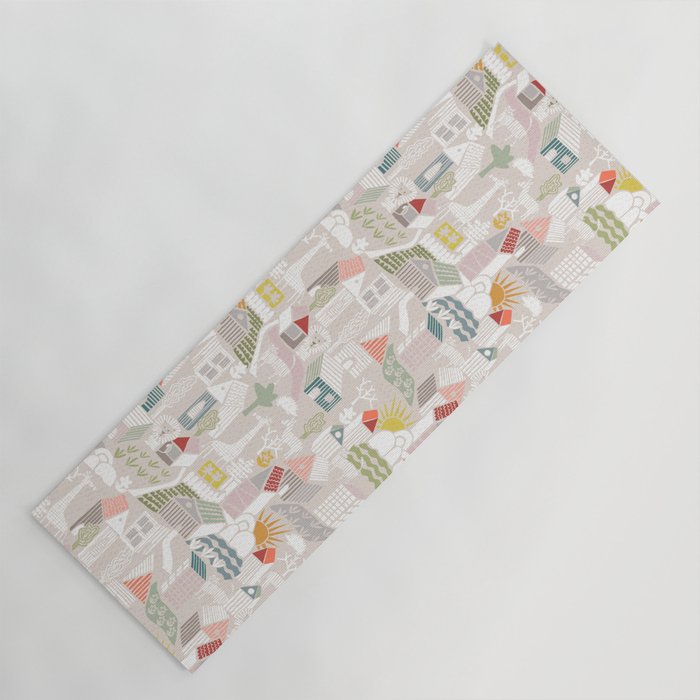 Wild animals hiding in the city Yoga Mat Gallery Image 1