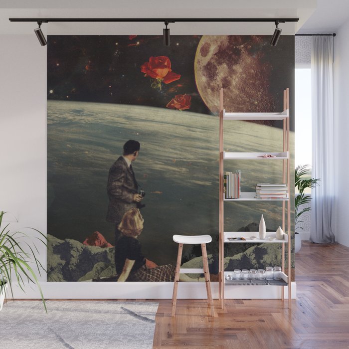 The Roses Came Wall Mural Gallery Image 1