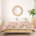 Tropical flowers autumn field Duvet Cover Gallery Image 3