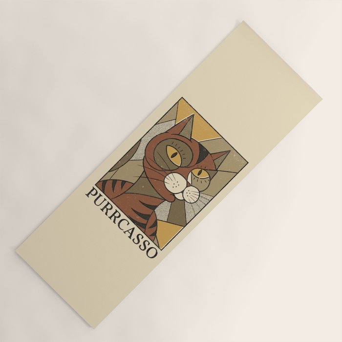 Purrcasso Yoga Mat Gallery Image 1
