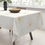 Minimalist Starburst Pattern XIX Tablecloth Gallery Image 3