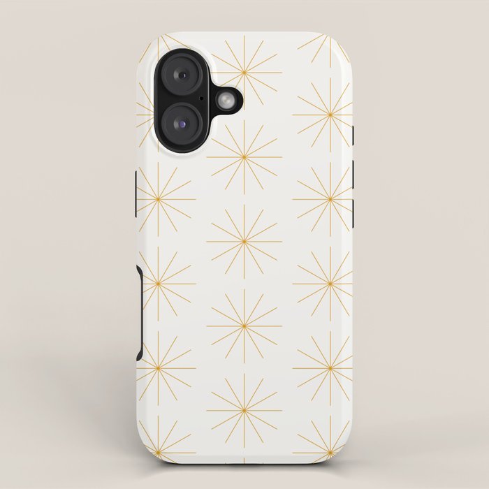 Minimalist Starburst Pattern XIX iPhone Case Gallery Image 1