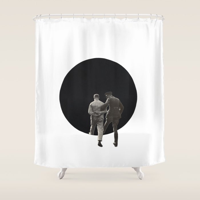 March to the Abyss Shower Curtain Gallery Image 1
