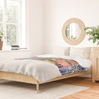 Rainbow Row - Charleston Duvet Cover Gallery Image 2