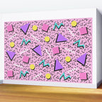 Memphis pattern 123 - 80s / 90s Retro Wall Mural Gallery Image 2