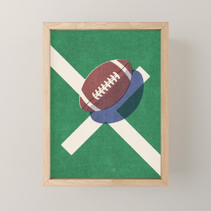 BALLS / American Football I Mini Art Print Gallery Image 1