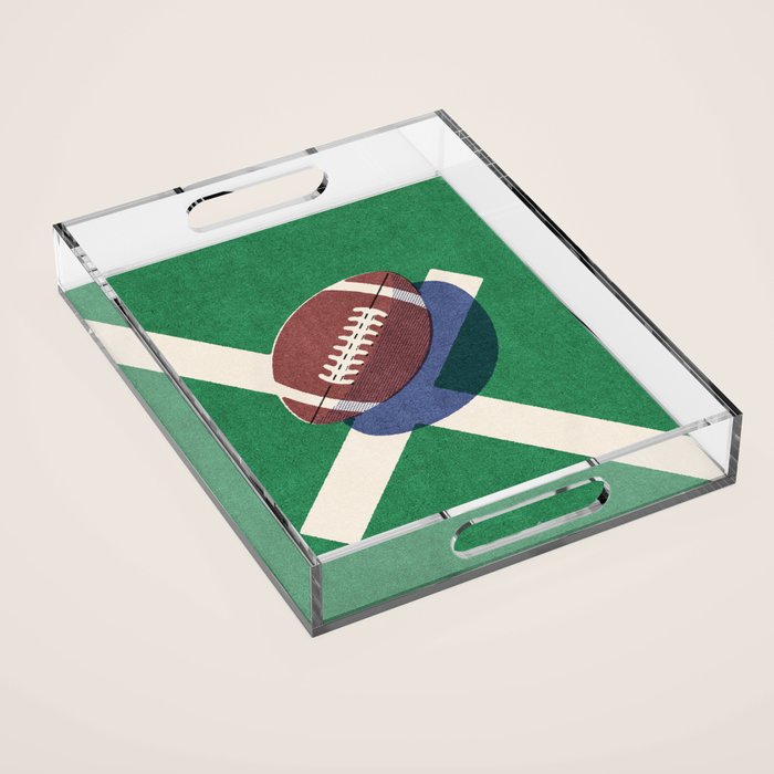 BALLS / American Football I Acrylic Tray Gallery Image 1