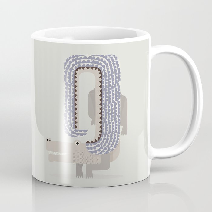 Whimsical Crocodile Coffee Mug Gallery Image 1
