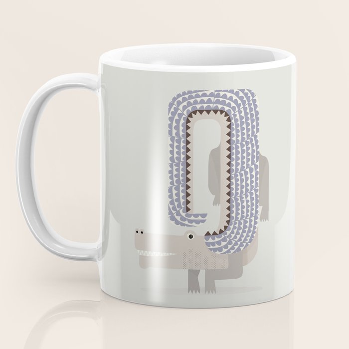 Whimsical Crocodile Coffee Mug Gallery Image 3