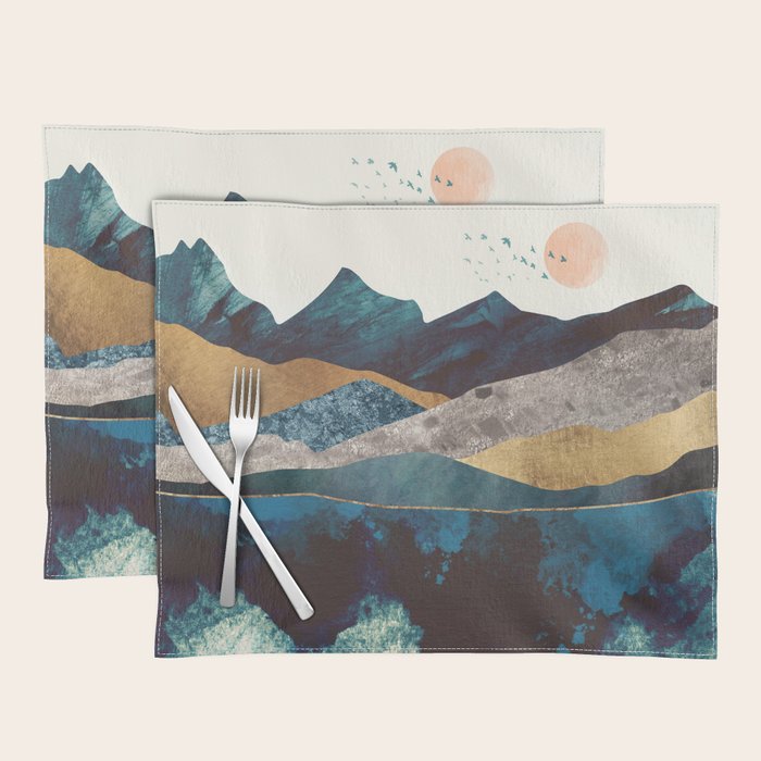 Blue Mountain Reflection Placemat Gallery Image 1