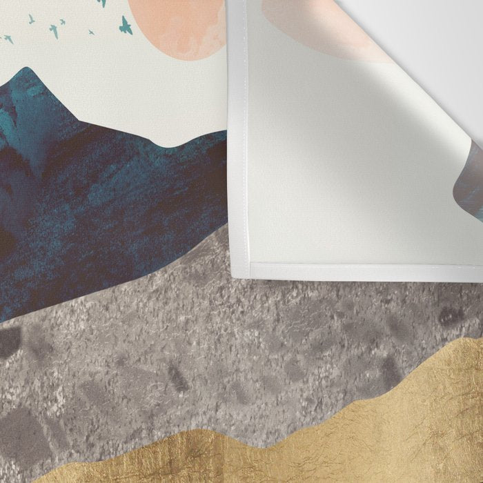 Blue Mountain Reflection Wall Tapestry Gallery Image 3