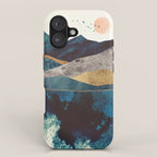 Blue Mountain Reflection iPhone Case Gallery Image 1