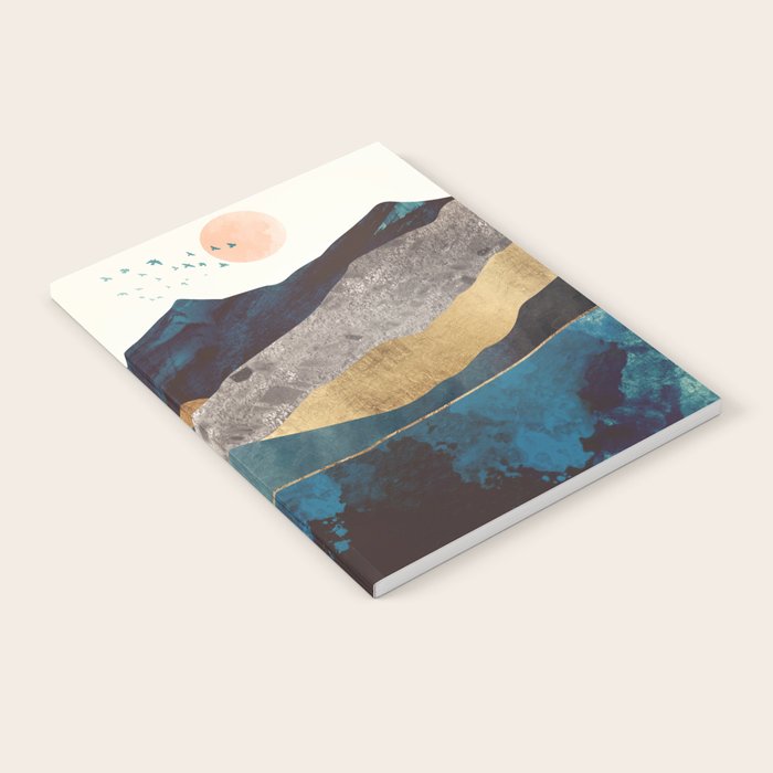 Blue Mountain Reflection Notebook Gallery Image 2