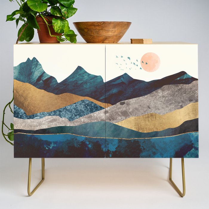 Blue Mountain Reflection Credenza Gallery Image 1