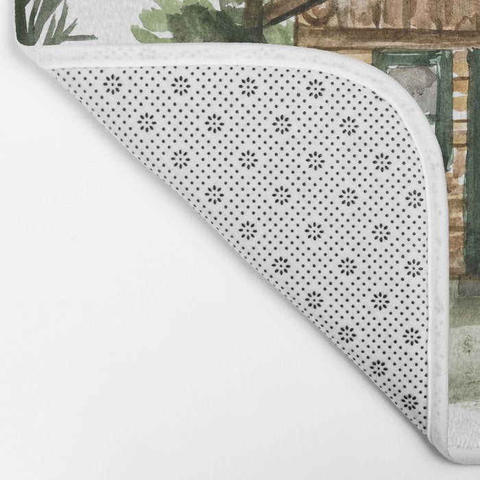 Cabin in the Woods Bath Mat Gallery Image 2