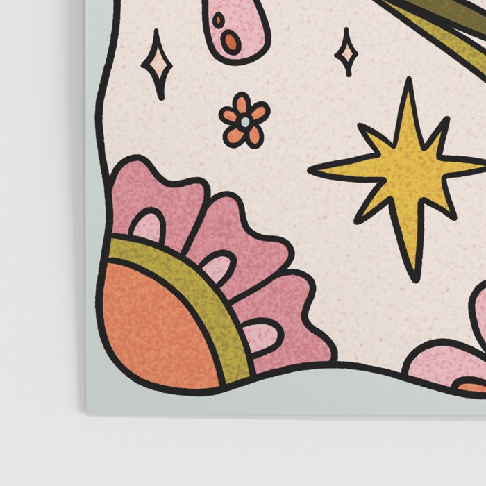Cancer Zodiac Leaf Poster Gallery Image 3