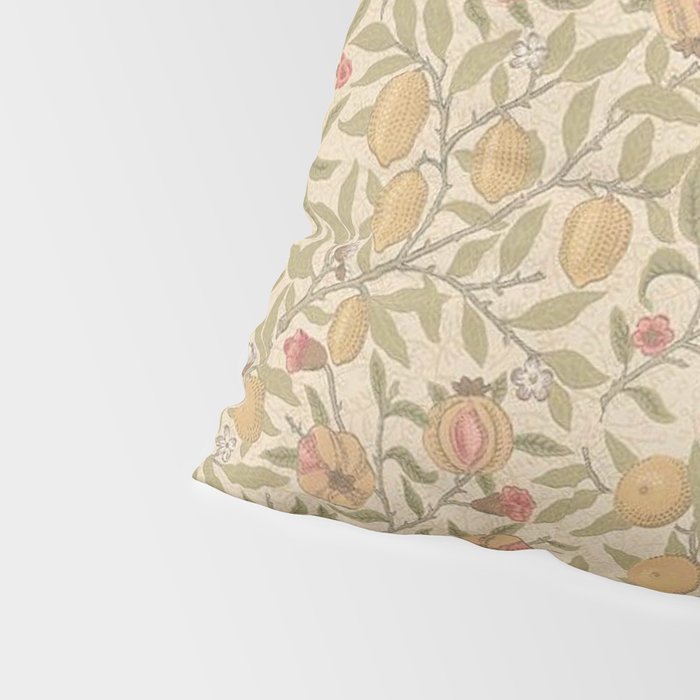 William Morris Pomegranate Fruit Limestone Artichoke Pillow Sham Gallery Image 4