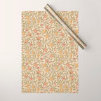 William Morris Pomegranate Fruit Limestone Artichoke Wrapping Paper Gallery Image 1