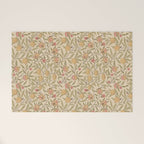 William Morris Pomegranate Fruit Limestone Artichoke Welcome Mat Gallery Image 1