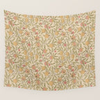 William Morris Pomegranate Fruit Limestone Artichoke Wall Tapestry Gallery Image 4