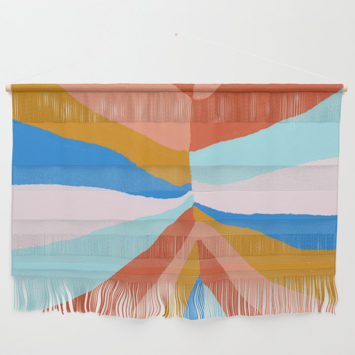 Camryn, rainbow leaf Wall Hanging Gallery Image 1