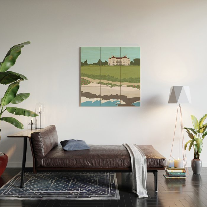 Newport Summer Wood Wall Art Gallery Image 2