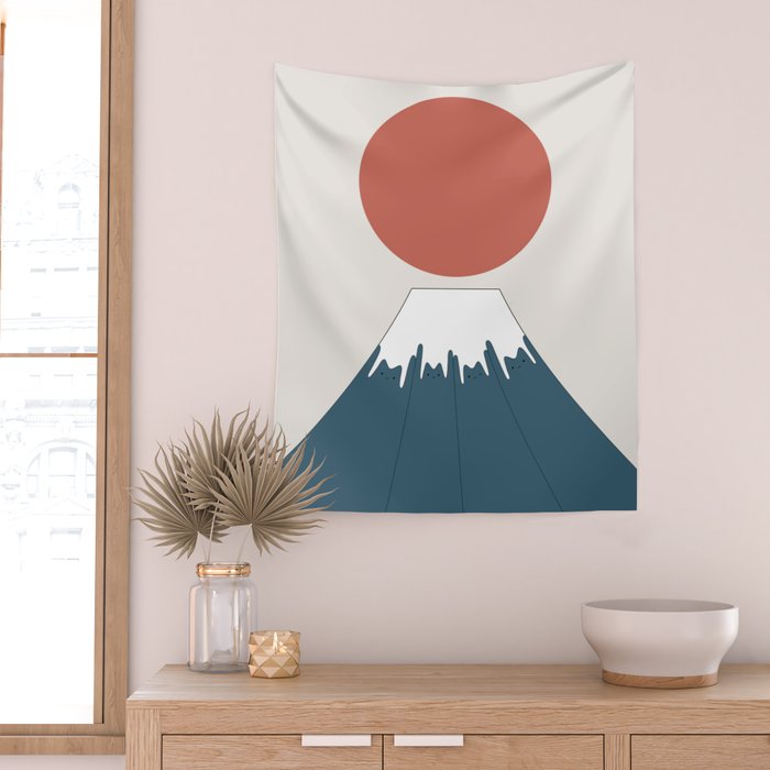 Cat Landscape 184 Praise the Sun Wall Tapestry Gallery Image 2