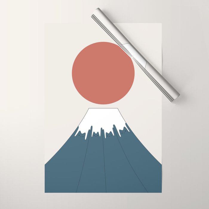 Cat Landscape 184 Praise the Sun Wrapping Paper Gallery Image 1