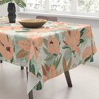 Big floral blossoms MF-24 Tablecloth Gallery Image 3