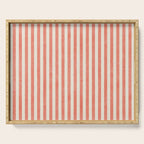 STRIPES - 07 - Guava Serving Tray Gallery Image 1