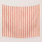 STRIPES - 07 - Guava Wall Tapestry Gallery Image 4