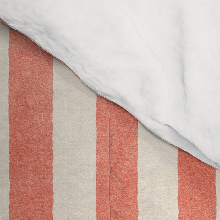 STRIPES - 07 - Guava Comforter Gallery Image 4