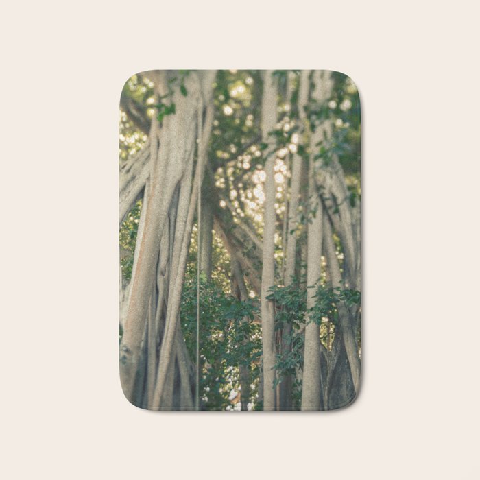Banyan Tree - Tropical Decor Bath Mat Gallery Image 1