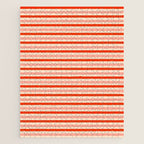 Pink, Red and Cream Stripes  Jigsaw Puzzle Gallery Image 1