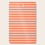 Pink, Red and Cream Stripes  Cutting Board Gallery Image 1