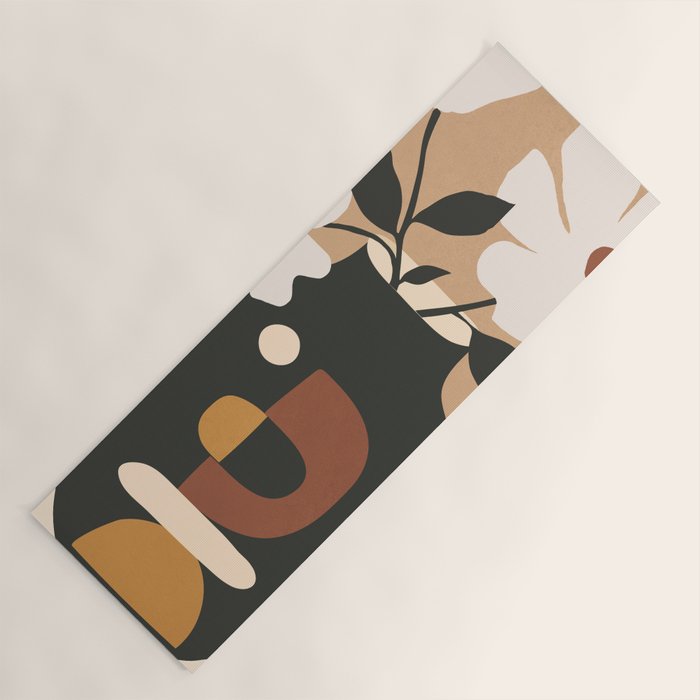 Geometric Blossom 5 Yoga Mat Gallery Image 1