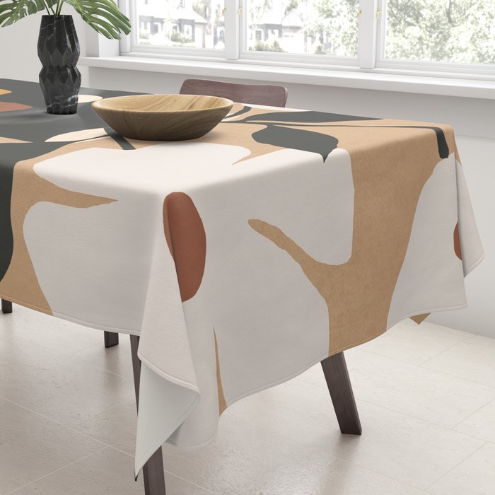 Geometric Blossom 5 Tablecloth Gallery Image 3