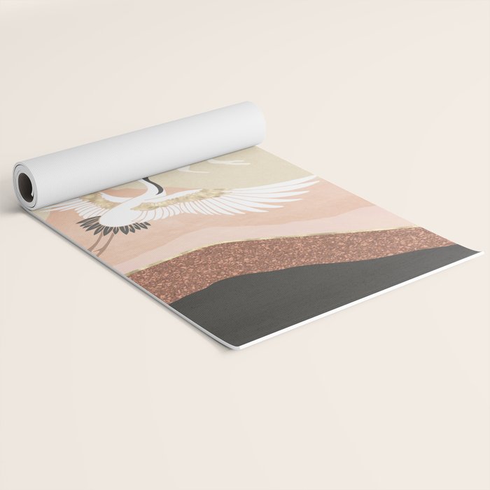 Sugar Mountain Crane Yoga Mat Gallery Image 2