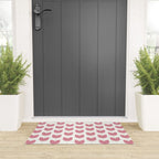 Spring Tulips VII Pink Mid Century Flowers Welcome Mat Gallery Image 3