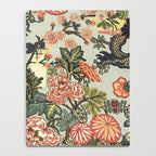 Chinese Dragon Vintage Floral Pattern Notebook Gallery Image 4