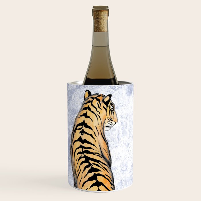 Tiger Moon | Colour Version Wine Chiller Gallery Image 1