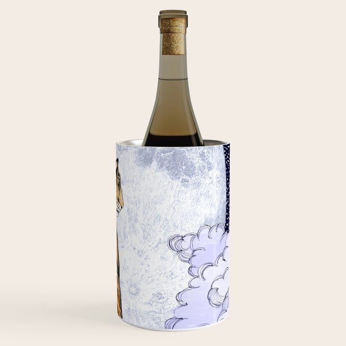 Tiger Moon | Colour Version Wine Chiller Gallery Image 3