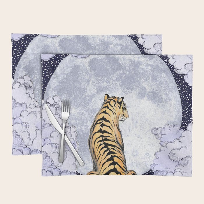 Tiger Moon | Colour Version Placemat Gallery Image 1