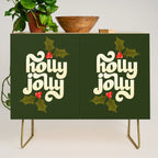 Holly Jolly Lettering Credenza Gallery Image 1