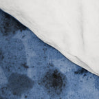 Garden Lilac Flower Painting in Navy Blue Comforter Gallery Image 4