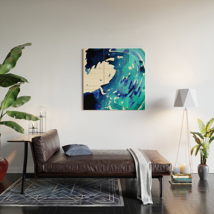 Ocean Wood Wall Art Gallery Image 2