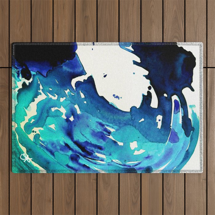 Ocean Outdoor Rug Gallery Image 1