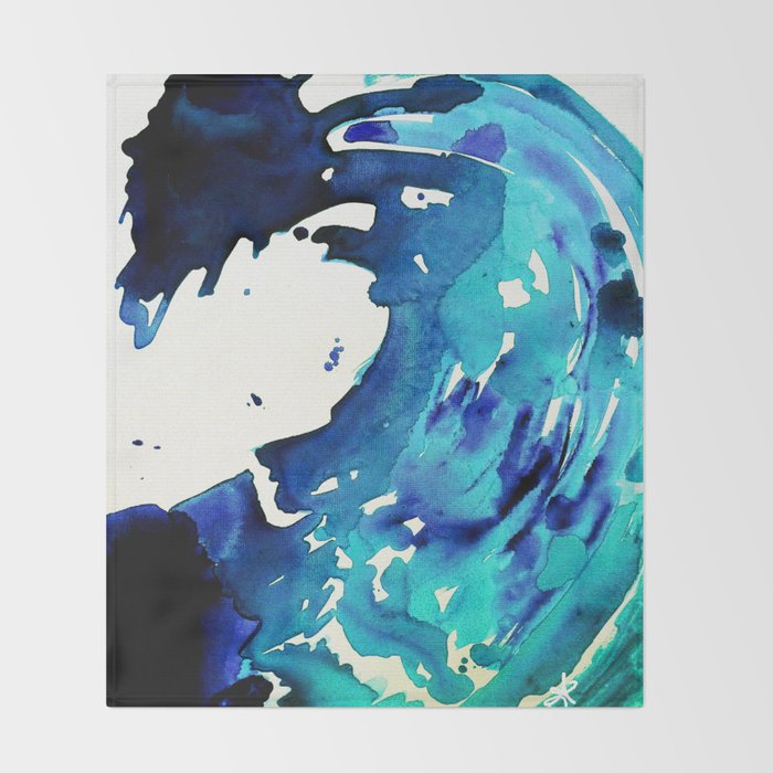 Ocean Throw Blanket Gallery Image 2