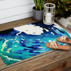 Ocean Outdoor Rug Gallery Image 2